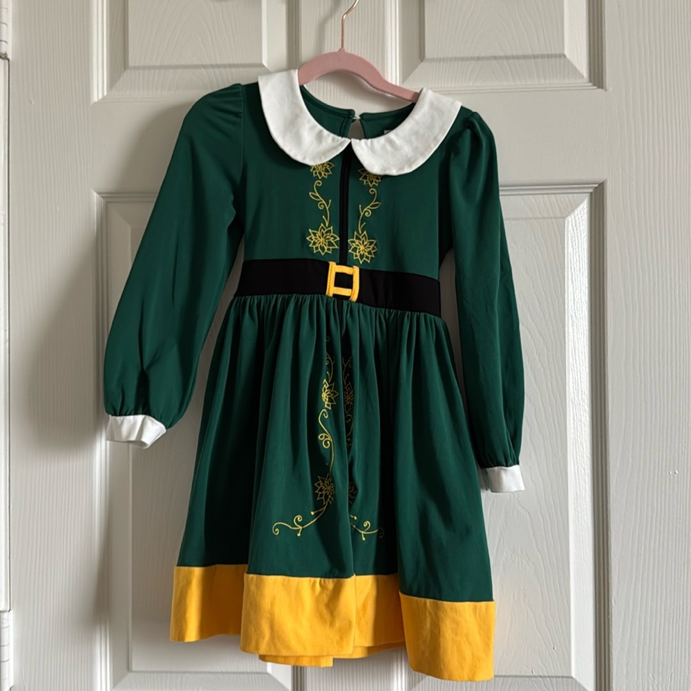 Buddy the Elf inspired dress -FREE SHIPPING